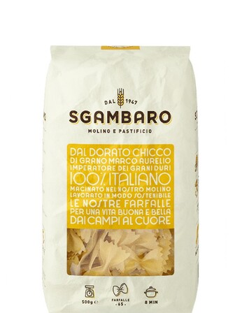 Макаронні вироби Фарфале / Farfalle, Sgambaro, 500г