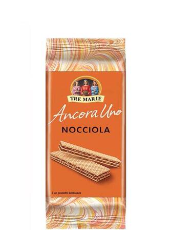 Вафлі з горіховою начинкою з п'ємонтського фундука, Tre Marie, 45г