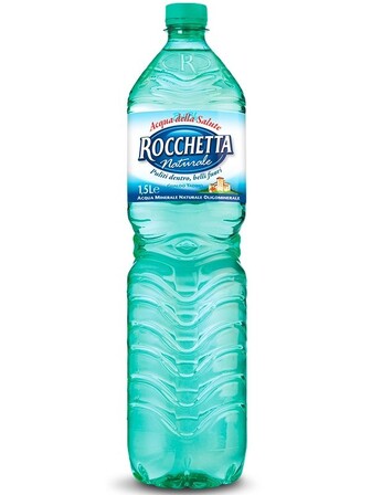 Мінеральна вода Роккетта Натурель / Rocchetta Naturale, негазована, 1.5л