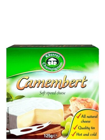 Сир Камамбер / Camembert, Kaserei, 50%, 125г