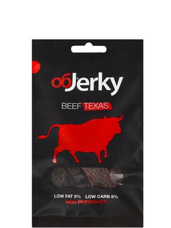 Яловичина В'ялена, Техаська, ObJerky, 25г