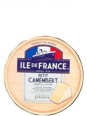 Сир Камамбер / Camembert, ILe de France, 50%, 125г