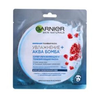 Маска ткан.зв.Garnier Skin Nat.Аква 32 г