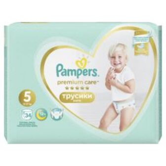 Підгузники-тр.Pampers P.Jun.12-17кг 34шт
