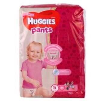 Трусики-підгузники huggies 5,34шт Дівч.