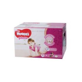 Трусики-підгуз.дівч.4 бокс Huggies 72шт