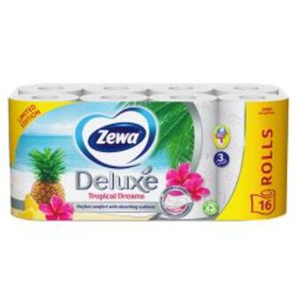 Папір туал.Zewa Deluxe б.3 шари 16 рул.