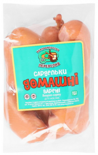 Сардельки Домашні н/о в/с УПП-95 Переяслав ваг