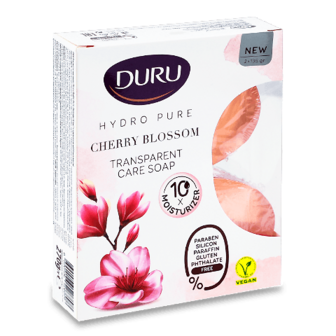 Мило Duru Hydro Pure з ароматом цвітіння вишні 2*135г (2*135г)