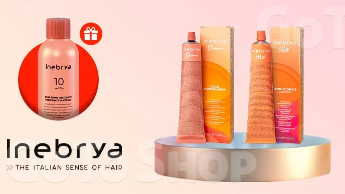 Купуй засоби для догляду за волоссям Inebrya Color, Inebrya Demi Color та отримуй подарунок*!