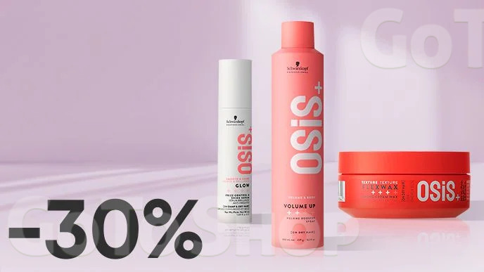 -30% на засоби для догляду за волоссям Schwarzkopf Professional Osis