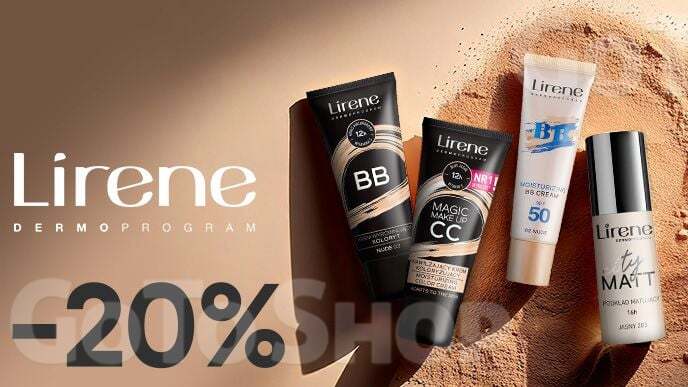 -20% на засоби для макіяжу Lirene