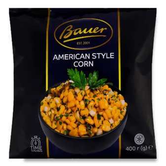 Суміш для смаження Bauer American Style Corn 400г