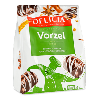Пряники «Деліція» «Ворзельські» з декором заварні 250г