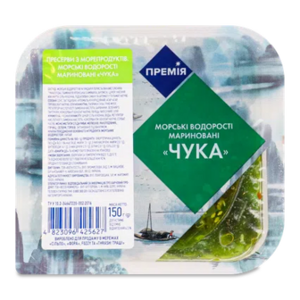 Водорості «Премія»® Чука морські мариновані, 150г (150г)