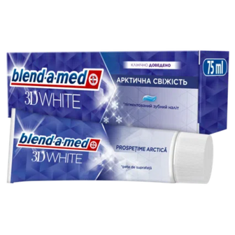 Зубна паста Blend-a-med 3D White Арктична свіжість, 75мл