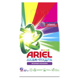 Пральний порошок Ariel Аква-Пудра Color, 2,7кг