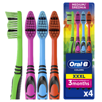 Зубні щітки Oral-B Color Collection 4шт