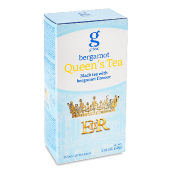 Чай G'tea! Queen's Tea Bergamot чорний 25*2г (25*2г)