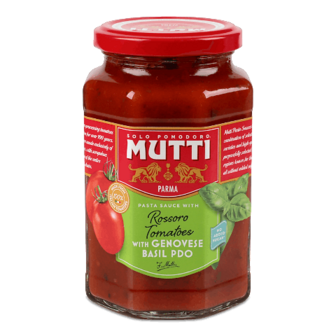Соус томатний Mutti з базиліком 400г (400г)