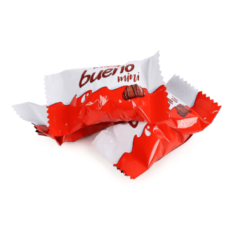 Цукерка Kinder Bueno mini з молочно-горіховою начинкою 100г