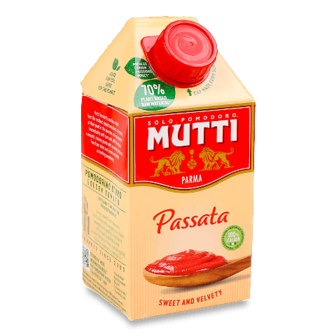 Пюре Mutti томатне 500г (500г)
