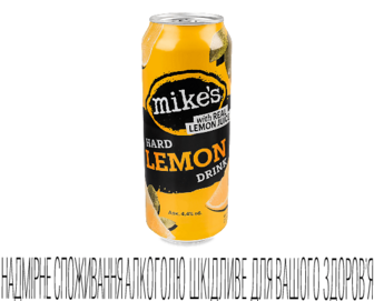 Пиво Mike's Hard Drink Lemon з/б