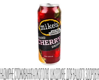 Пиво Mike's Hard Drink Cherry з/б