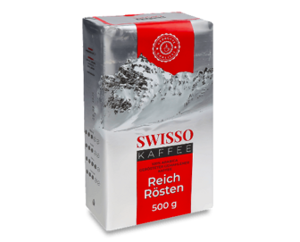 Кава мелена Swisso Kaffee Reich Roesten 500г