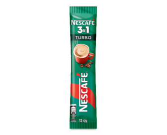 Напій кавовий Nescafe Turbo 3в1 розчинний 12г