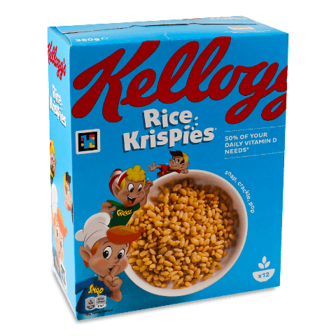 Сніданок сухий Kellogg's Rice Krispies рисовий 360г