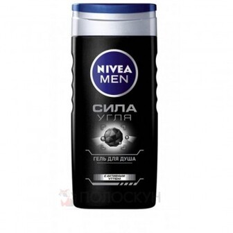 Чоловічий гель для душу Сила вугілля Nivea