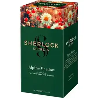 Чай Sherlock Secrets Alpine Meadow трав'яний 22 саше x 1.5 г