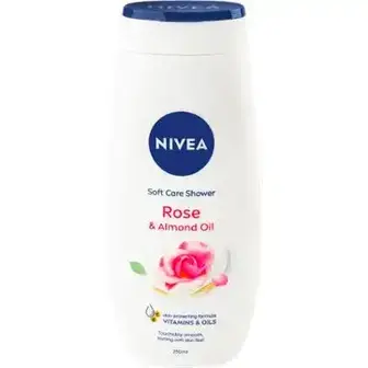 Гель для душу NIVEA Троянда та мигдалева олія 250 мл