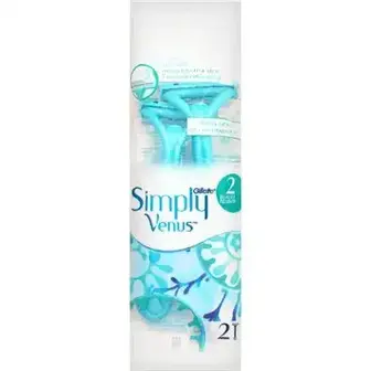 Станок для гоління Gillette Venus Simply 2 жіночий одноразовий 2 шт.