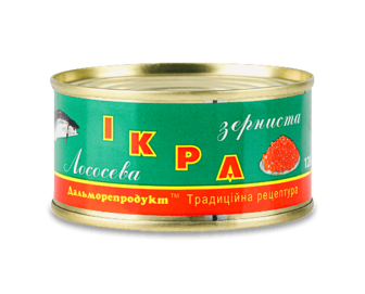 Ікра лососева Дальморепродукт ж/б 120г