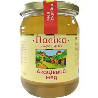 Мед акацієвий Пасіка 650 г