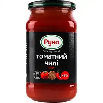 Соус Руна томатний Чилі 485 г
