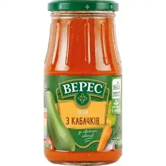 Ікра Верес з кабачків 500 г