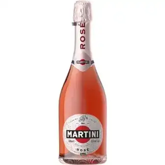 Вино ігристе Martini Rose рожеве напівсухе 0.75 л