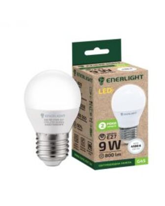 Лампа LED ENERLIGHT G45 9ВТ E27