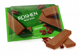 Вафлі РОШЕН Wafers Choco 72г