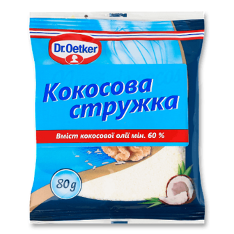 Стружка кокосова Dr.Oetker 80г