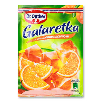 Желе Dr.Oetker Galaretka зі смаком апельсина 72г