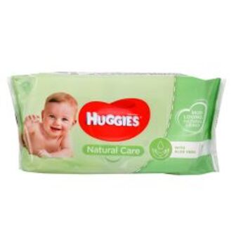 Серветки вологі huggies Нейчерал Кеар 56