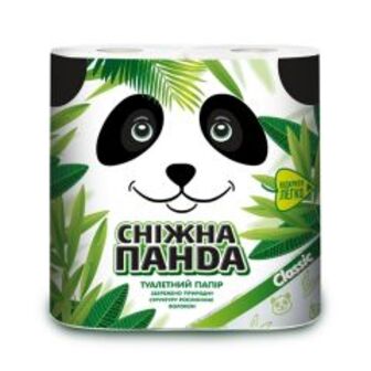 Папір туалетний Сніжна Панда Класік 4шт