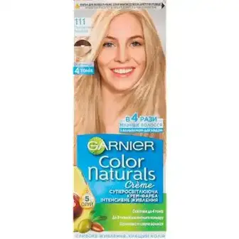 Фарба для волосся Color Naturals Платиновий блондин №111 Garnier