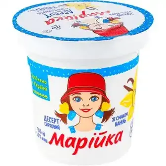 Десерт сирковий Марійка Ваніль 5% 150 г