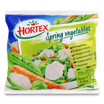 Овочі Hortex весняні, 400г