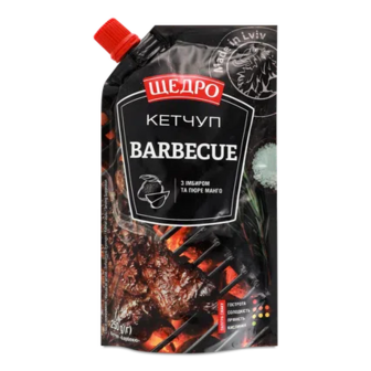 Кетчуп «Щедро» «Барбекю» д/п, 250г (250г)
